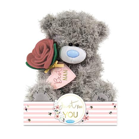 7" Best Nan Flower Me to You Bear £10.99